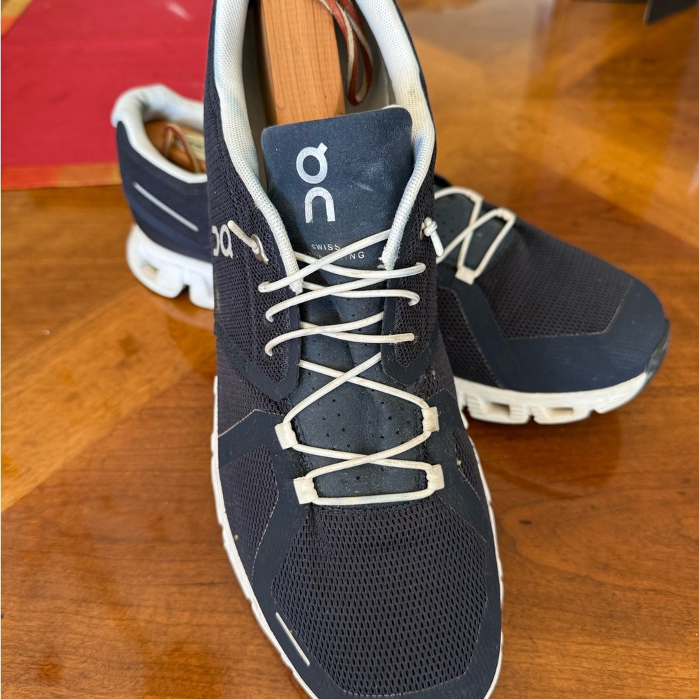 On Cloud Running Men's Black Athletic Shoes